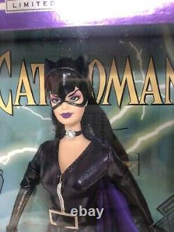 Mattel DC Comics Barbie Comme Catwoman Edition Limitée #b3450 Nrfb Factory Seeled