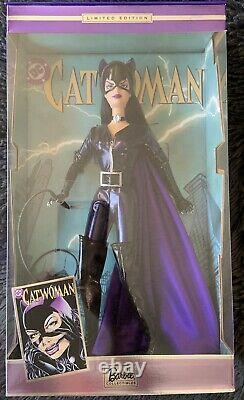 Mattel DC Comics Barbie Comme Catwoman Edition Limitée #b3450 Nrfb Factory Seeled