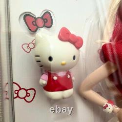 Mattel DWF58 Barbie x Hello Kitty Sanrio Japan 1000 Limited Doll kawaii<br/> <br/>Traduction en français: Poupée Mattel DWF58 Barbie x Hello Kitty Sanrio Japon édition limitée à 1000 exemplaires kawaii