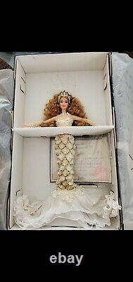 Mattel Enchanted Mermaid Barbie Doll 2001 Edition Limitée 53978 Avec Coa