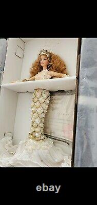 Mattel Enchanted Mermaid Barbie Doll 2001 Edition Limitée 53978 Avec Coa