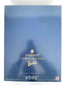 Mattel Faberge Imperial Elegance Barbie Edition Limitée #938 Poupée De Porcelaine