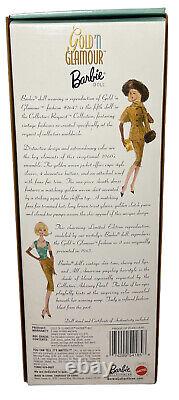 Mattel Gold N Glamour Barbie Doll 2001 Edition Limitée Demande De Collecteurs #54185