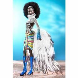 Mattel Mbili Barbie 2002 Édition Limitée Trésors d'Afrique Byron Lars #55287