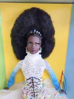 Mattel Mbili Barbie 2002 Édition Limitée Trésors de l'Afrique Byron Lars #55287