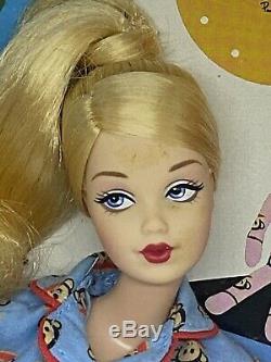 Mattel Paul Frank Barbie Doll Pyjama Bleu Limited Edition B8954 Nrfb