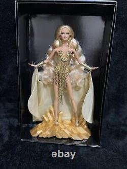 Mattel The Blonds Barbie Doll Blond Or Collection Étiquette Or X8263 RARE avec COA