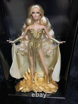 Mattel The Blonds Barbie Doll Blond Or Collection Étiquette Or X8263 RARE avec COA