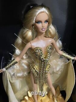 Mattel The Blonds Barbie Doll Blond Or Collection Étiquette Or X8263 RARE avec COA