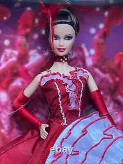 Mint Gold Label Edition Limitée Moulin Rouge Barbie Doll Seulement 5500 Jamais Fabriqué