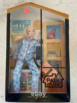 Newpaul Frank 2004 Barbie Doll Edition Limitée Barbie Collector Encore En Boîte
