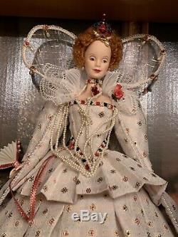 Nib 2004 Gold Label Reine Elizabeth I Barbie Doll / Femme De Droits Limitée Ed