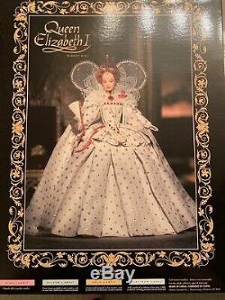 Nib 2004 Gold Label Reine Elizabeth I Barbie Doll / Femme De Droits Limitée Ed