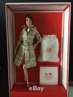 Nib Coach Barbie Collection Designer Étiquette Gold Limited 2013
