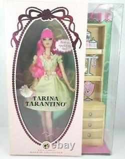 Nib Tarina Tarantino Barbie Poupée Gold Label 2008 Pink Hair L9602 Limited 14 400