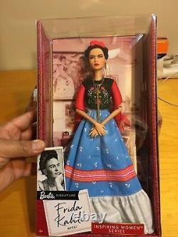 Nouveau! Frida Kahlo Barbie Doll Inspiring Women 2018 Edition Limitée Mattel