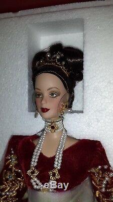 Nouveau Manchon Faberge Imperial Splendor Barbie Rouge Edition Limitee Porcelaine