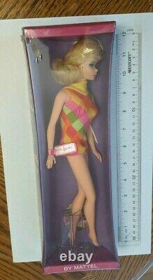 Nouvelle Barbie Twist' N Tourner Poupée Nrfb Mib Pristine Mint Stock No 1160 1966