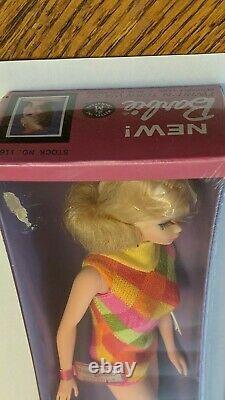 Nouvelle Barbie Twist' N Tourner Poupée Nrfb Mib Pristine Mint Stock No 1160 1966