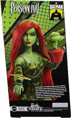 Nouvelle poupée Barbie Poison Ivy de Mattel DC Comics 2024 - PRÉVENTE LIMITÉE