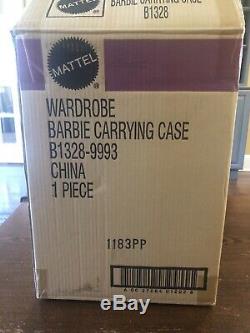 Nrfb Limited Edition Silkstone Barbie Armoire De Transport Case B 1328 W Expéditeur