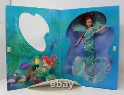 Nrfb Mattel Aqua Fantasy Ariel Barbie Doll Disney La Petite Sirène #17827 Vtg