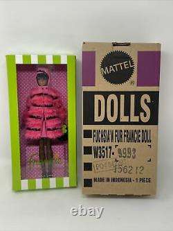 Onff Avec Shipper Box Silkstone Fuchsia N Fur Francie Doll Limited Edition