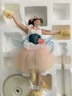 Plus Léger Que L'air Porcelain Ballerina Barbie Nrfb Limited Edition En Shipper