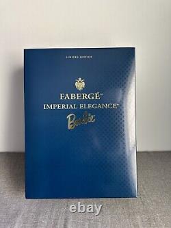 Poupée BARBIE Élégance Impériale Fabergé 1998 NIB avec Œuf & Diamant, Socle, Boîte