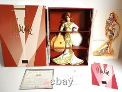 Poupée Barbie Bob Mackie Rousse Radieuse 55501 Avec Boîte d'Expédition 2001 Mattel