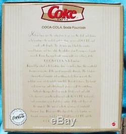 Poupée Barbie Coca-cola Soda Fountain Limited Edition Set # 26980 Newopen Box 2000