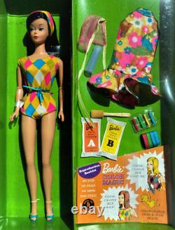 Poupée Barbie Color Magic brune 2003 édition limitée reproduction Mattel B3437