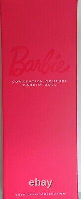 Poupée Barbie DWF65 Convention Couture Paris - Étiquette Or - Limitée à 1200 exemplaires - Mattel.