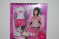 Poupée Barbie De Shanghai, Version Brune, N0770, 2008, Nrfb, Édition Limitée