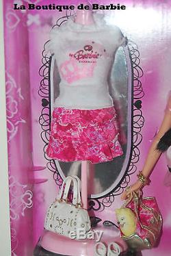 Poupée Barbie De Shanghai, Version Brune, N0770, 2008, Nrfb, Édition Limitée