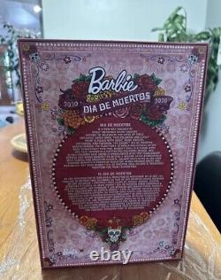 Poupée Barbie Dia De Los Muertos 2020 Jour des Morts Édition Limitée JAMAIS OUVERTE