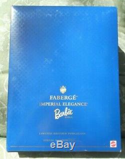 Poupée Barbie En Porcelaine Faberge Imperial Elegance, Édition Limitée # 817 Nrfb