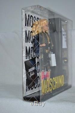 Poupée Barbie Fashion Moschino Blond 2015 Label Gold Limited