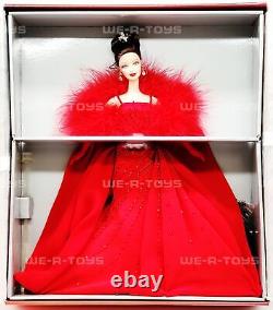 Poupée Barbie Ferrari édition limitée en robe rouge 2000 Mattel No. 29608 NRFB