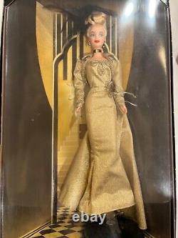 Poupée Barbie Golden Hollywood édition limitée Metro Goldwyn Mayer 1998 Mattel NIB