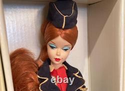 Poupée Barbie Hôtesse de l'air Mattel 2006 Gold Label Édition Limitée Japon à 3900 exemplaires J4256