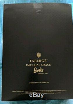 Poupée Barbie Imperial Grâce Porcelain Mattel Limited Edition Fabergé No. 52738