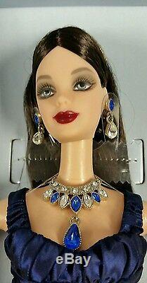 Poupée Barbie La Reine Des Saphirs Collection Royal Jewels Edition Limitée Nrfb