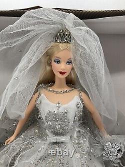 Poupée Barbie Mariée du Millénaire 1999 Édition Limitée Étiquette Platine Mattel 24505