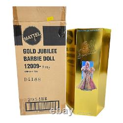Poupée Barbie Mattel Gold Jubilee édition limitée du 35e anniversaire avec boîte