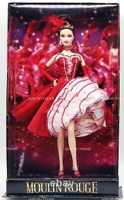 Poupée Barbie Moulin Rouge Édition Limitée Gold Label 2011 Mattel T7910 NEUVE