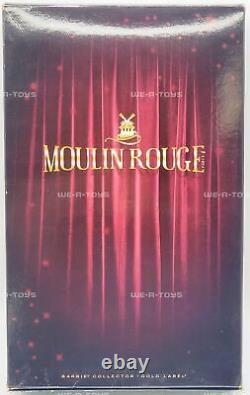 Poupée Barbie Moulin Rouge Édition Limitée Gold Label 2011 Mattel T7910 NEUVE