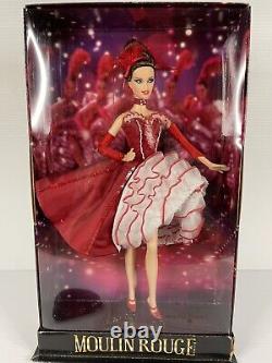 Poupée Barbie Moulin Rouge Édition Limitée Label Or 1 Sur 5,550 2011 Mattel