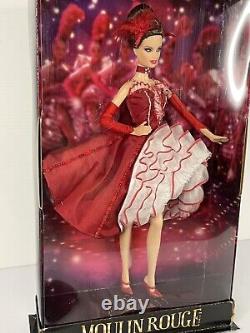 Poupée Barbie Moulin Rouge Édition Limitée Label Or 1 Sur 5,550 2011 Mattel