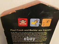 Poupée Barbie Paul Frank Édition Limitée Pyjama Singe Malicieux 2004 Mattel